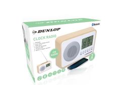 Dunlop Wekkerradio FM digitaal incl thermometer