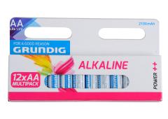 Grundig Alkaline Batterij AA 12-pack
