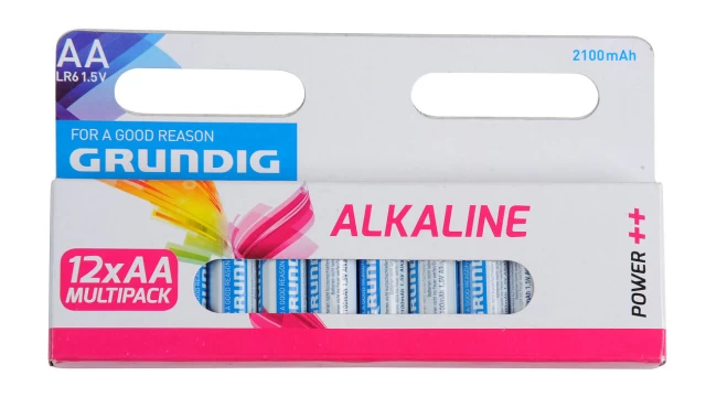 Grundig Alkaline Batterij AA 12-pack