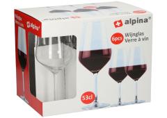Alpina Wijnglas 6 stuks 53cl