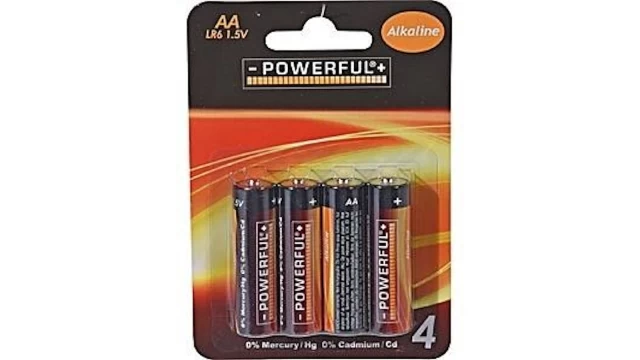 Batterijen Powerful Alkaline AA bls4