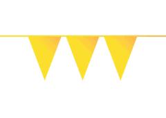 Vlaggenlijn 10 meter geel