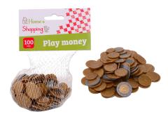 Home and Kitchen euro speelgeld, 100 munten in net