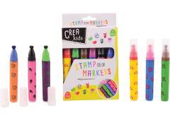Crea Kids stempel markers 6 stuks in doos