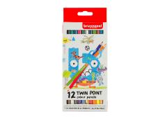 Bruynzeel Kids Twin Points kleurpotloden set 12