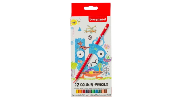 Bruynzeel Kids kleurpotloden set 12