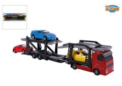 2-Play Die Cast/Plastic Autotransporter incl autos