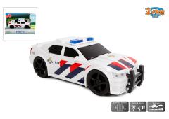 2-Play politieauto NL kunststof met licht en geluid frictie