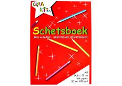 Schetsboek Crea-kit A5 50 vel 200gr