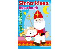 Sinterklaas kleurboekje met stickers A5