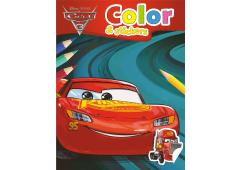 Walt Disney Color en Stickers Cars 3