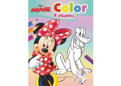 Walt Disney Color en Stickers Minnie