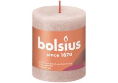Bolsius Rustiek stompkaars 80/68 - Misty Pink