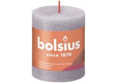 Bolsius Rustiek stompkaars 80/68 - Frosted Lavender