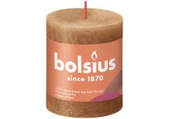 Bolsius Rustiek stompkaars 80/68 - Spice Brown