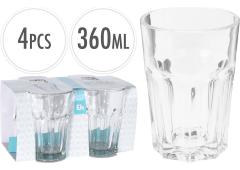 EH Drinkglas set 4 stuks 360ML