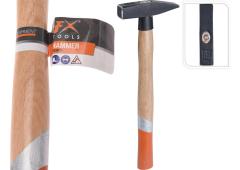 FX Tools Hamer met houten steel 30 x 10 x 2 cm