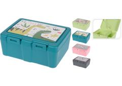 Lunchbox 4 assorti kleur